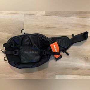 Merrell Crest 8L Lumbar Pack Black *nwt